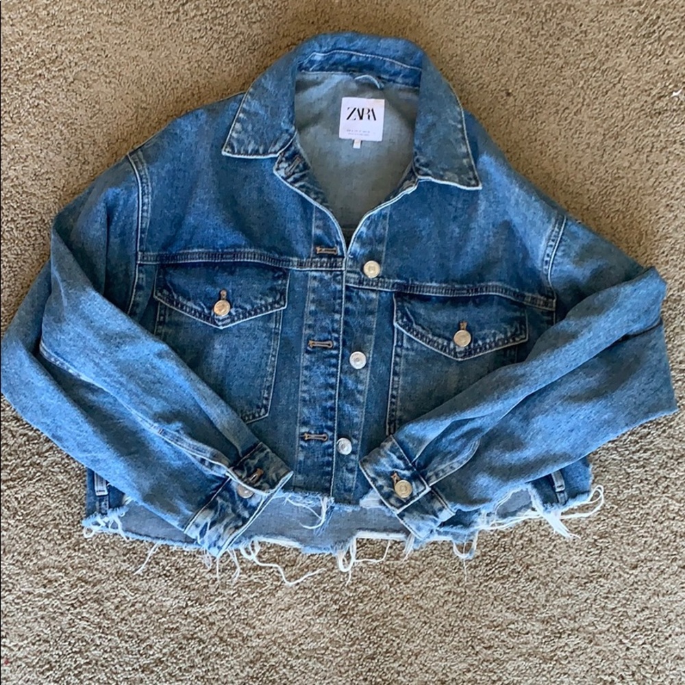 Cropped Jean jacket